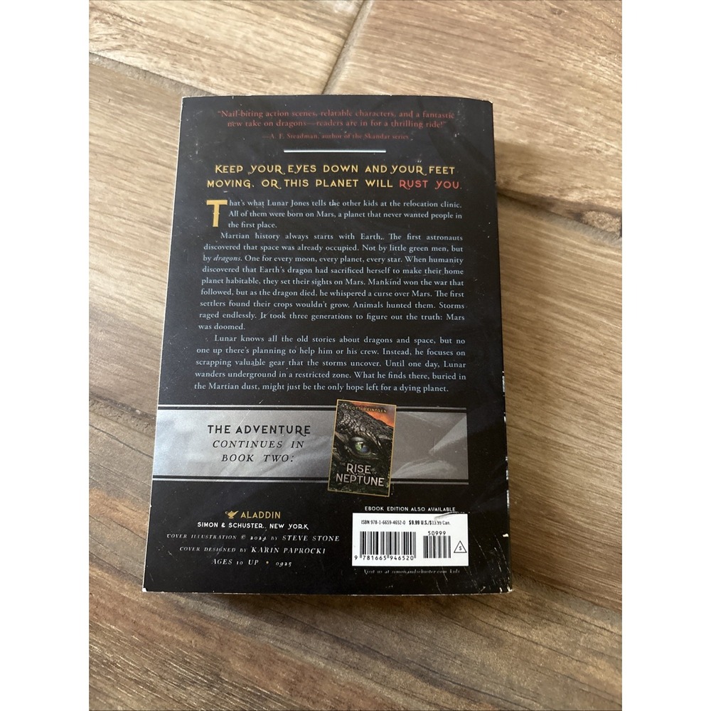 The Last Dragon on Mars Scott Reintgen Dragonships Book 1 1st Edition ARC 2024 - Picture 2 of 5
